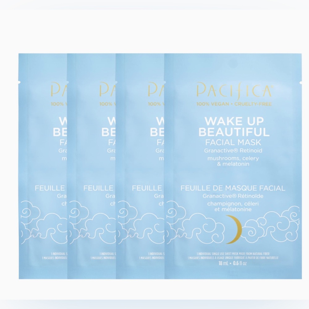 WAKE UP BEAUTIFUL Facial Masks (5pk)